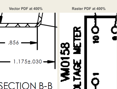 cad raster