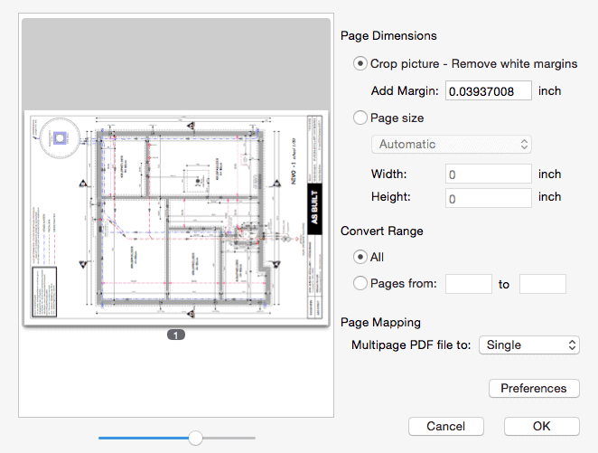 PDF to DWG on Mac Step-by-Step