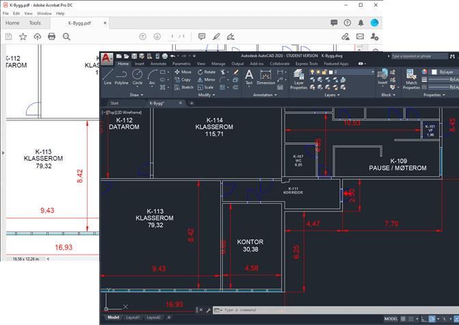 autocad pdf